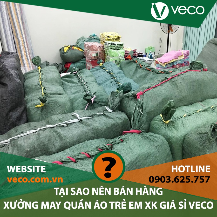 Xưởng may quần áo trẻ em xuất khẩu Veco